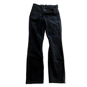 NWT GRLFRND The Piper Super High Rise Jeans in Black